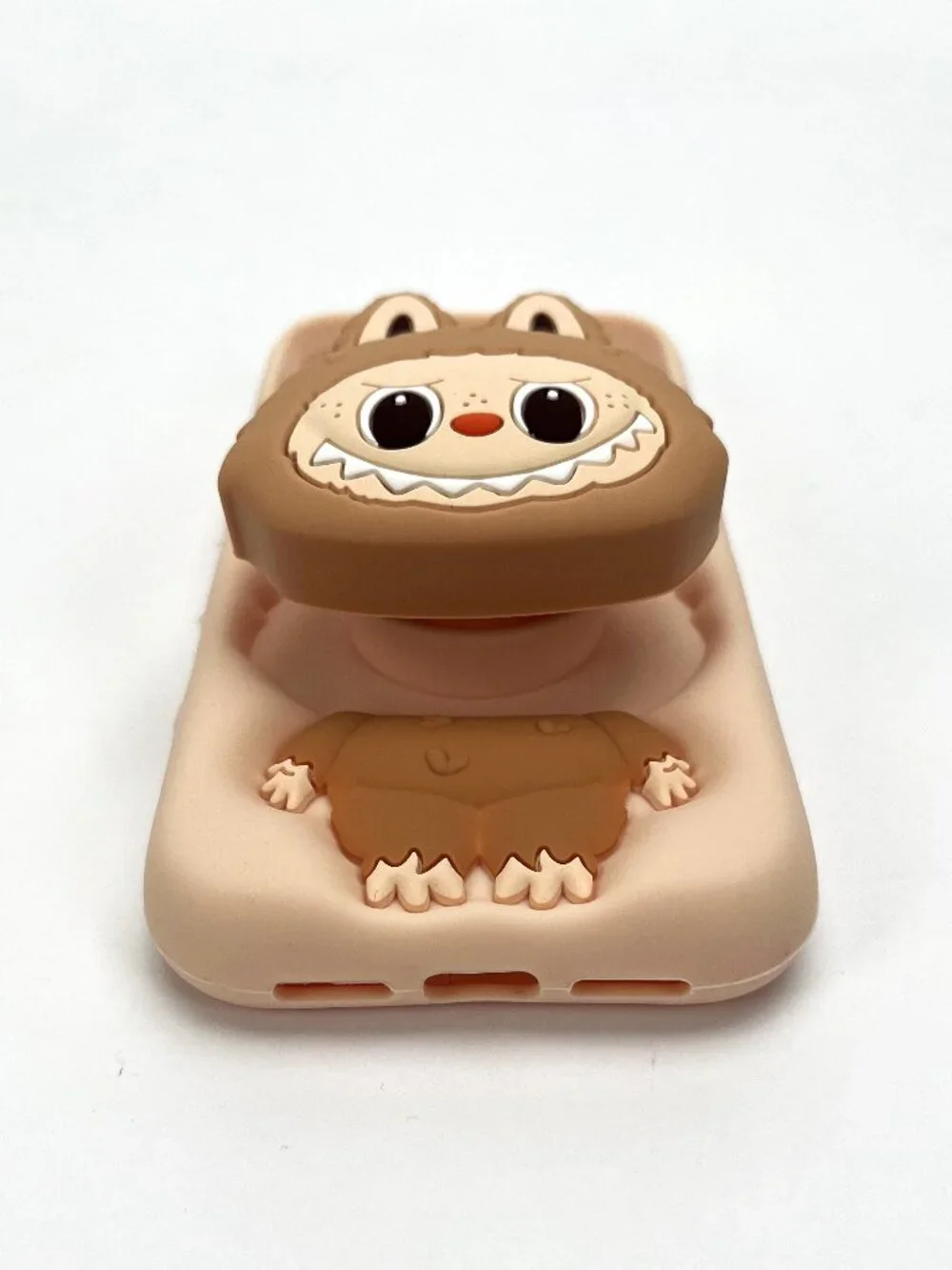 Phone Case - iPhone 17 Pro -Telescopic Stand - 3D Silicone Cover